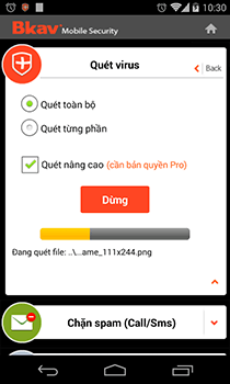 Tải Bkav mobile security cho android