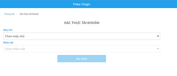 Cách nạp thẻ Poke Origin 02