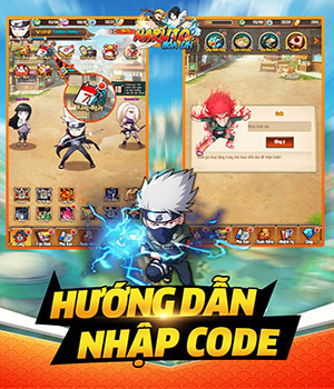 Cách nhập GiftCode Naruto Hỏa Chí nhận thưởng