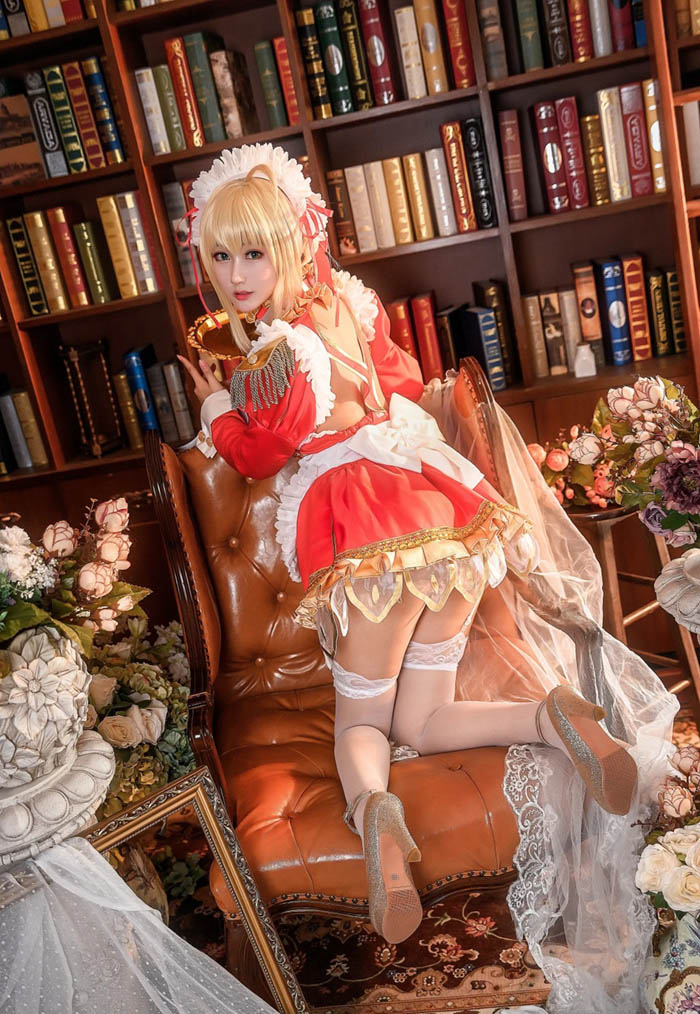 Bộ ảnh cosplay Nero Claudius từ Fate Grand Order phiên bản chuẩn chỉ nhất