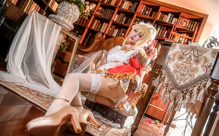 Bộ ảnh cosplay Nero Claudius từ Fate Grand Order phiên bản chuẩn chỉ nhất