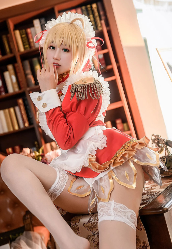 Bộ ảnh cosplay Nero Claudius từ Fate Grand Order phiên bản chuẩn chỉ nhất