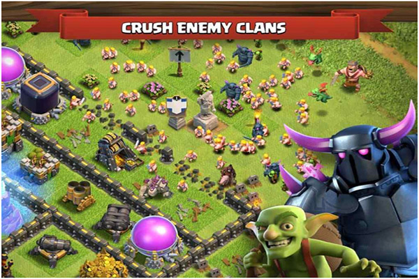 Hack Clash of Clans LMHMod - Thủ thành đế chế kinh điển 01