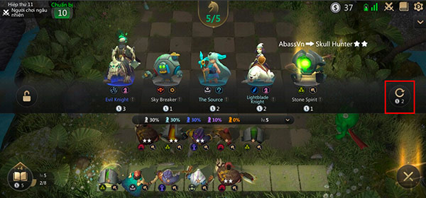 Hướng dẫn Auto Chess VN 04