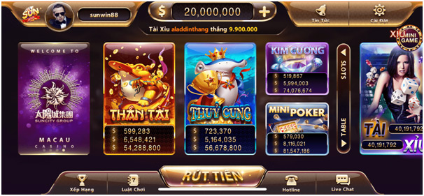 Những game bài đổi thưởng ATM uy tín nhất hiện nay 02