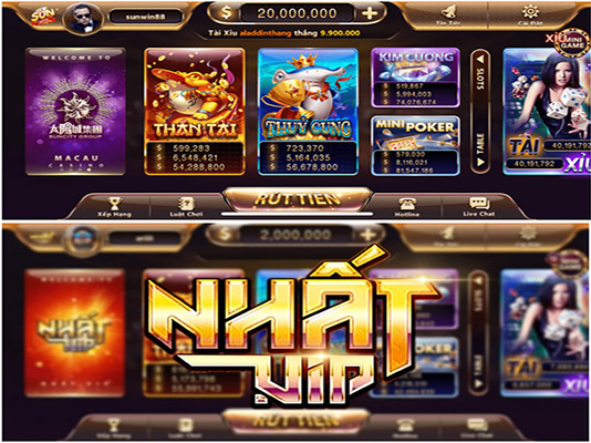 Những game bài đổi thưởng ATM uy tín nhất hiện nay