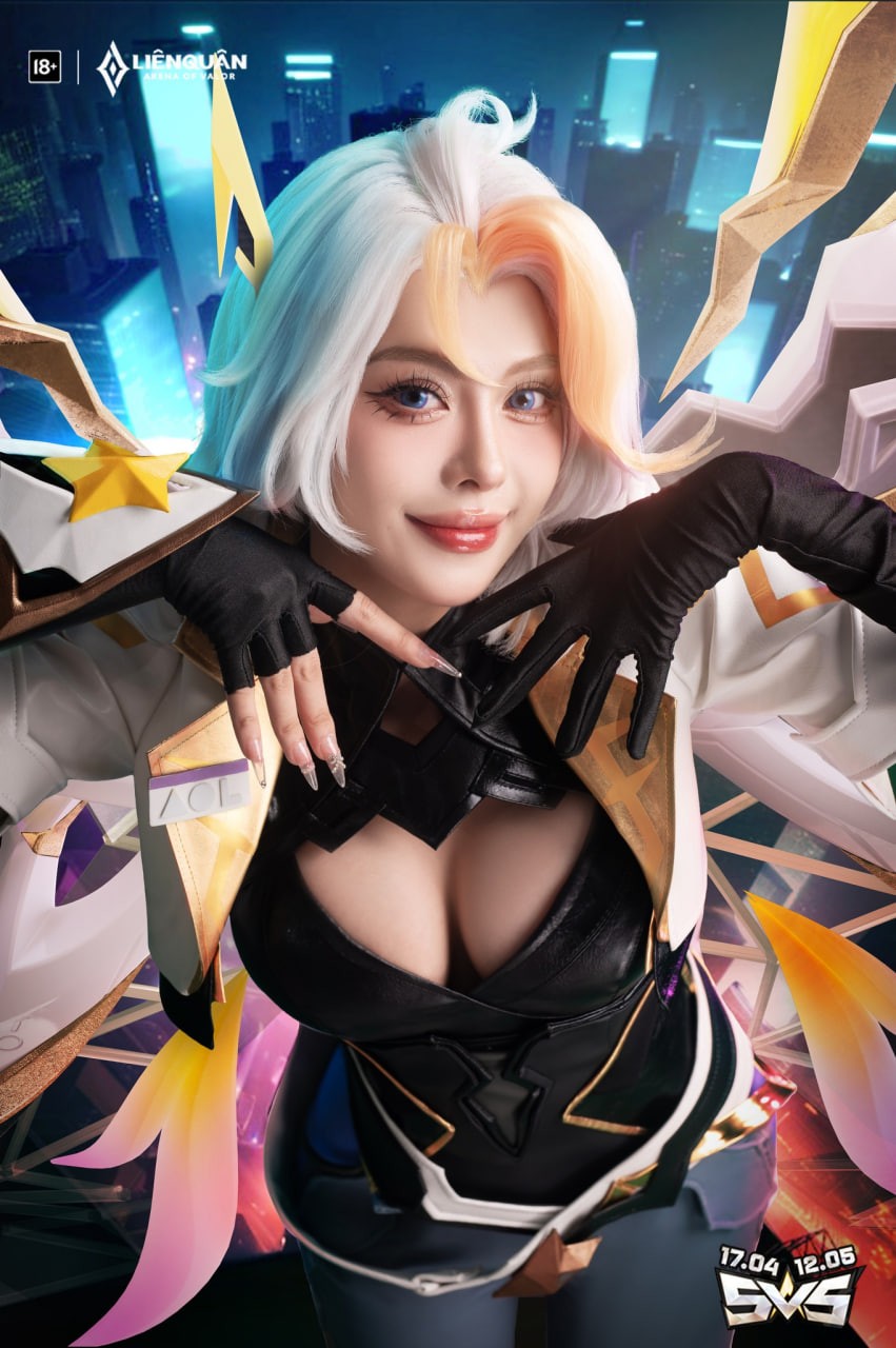 Màn cosplay Lauriel Thiên Nữ Dạ Ưng siêu vòng 1, hủy diệt con tim fan nam