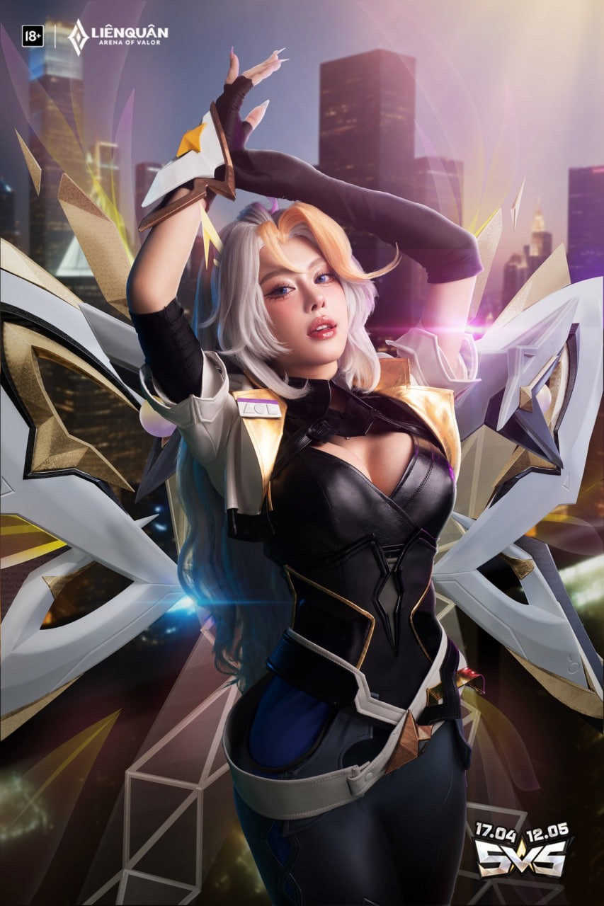 Màn cosplay Lauriel Thiên Nữ Dạ Ưng siêu vòng 1, hủy diệt con tim fan nam