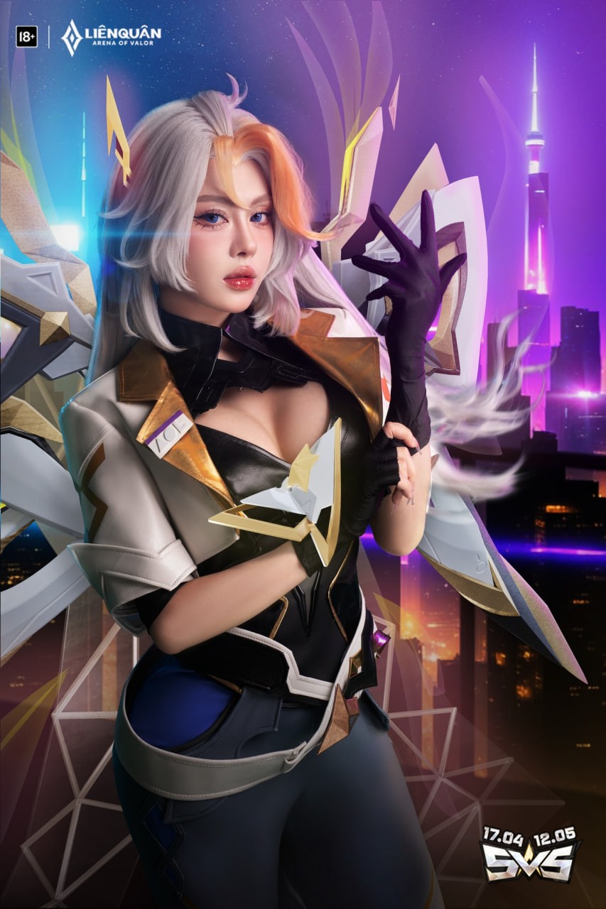 Màn cosplay Lauriel Thiên Nữ Dạ Ưng siêu vòng 1, hủy diệt con tim fan nam