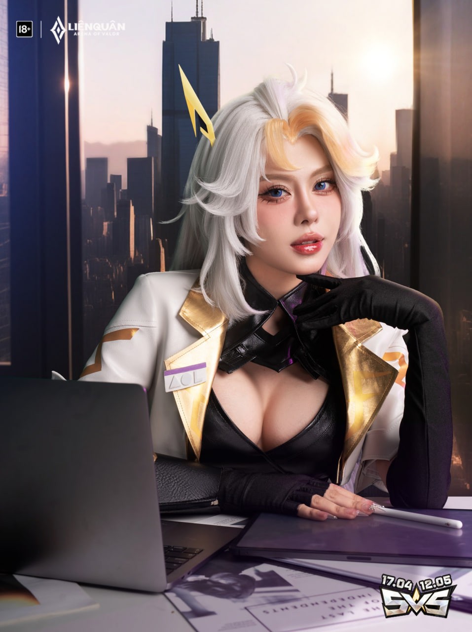 Màn cosplay Lauriel Thiên Nữ Dạ Ưng siêu vòng 1, hủy diệt con tim fan nam