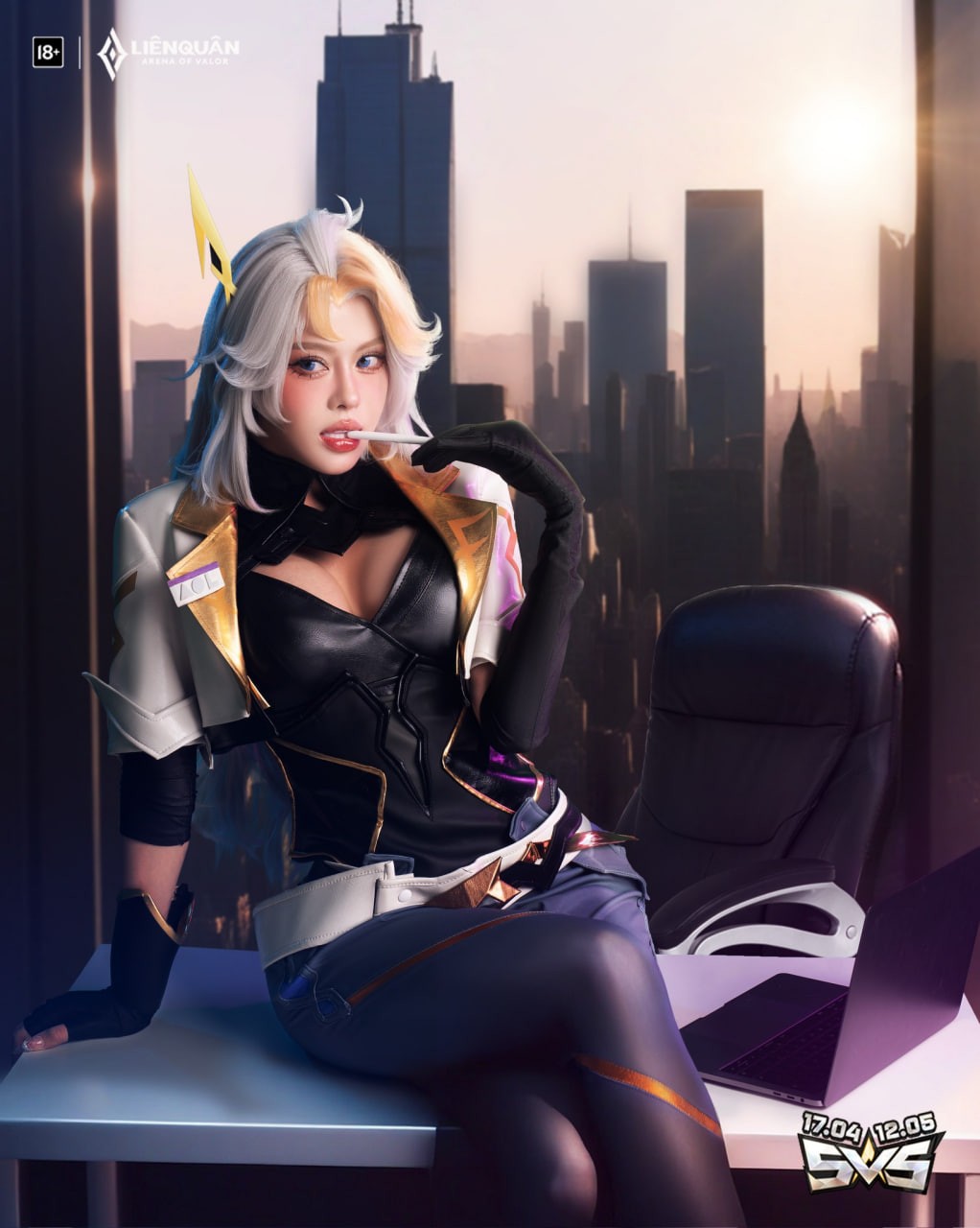 Màn cosplay Lauriel Thiên Nữ Dạ Ưng siêu vòng 1, hủy diệt con tim fan nam