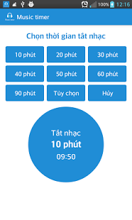 Tải hẹn giờ tắt nhạc cho android