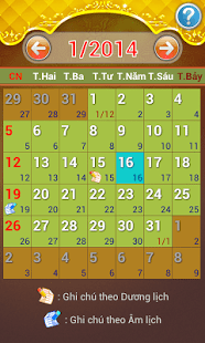 Tải lịch vạn niên cho android