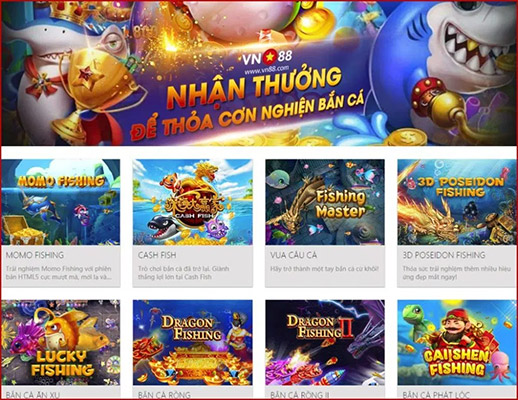 Thế giới game bắn cá đa dạng tỷ lệ ăn tiền cao