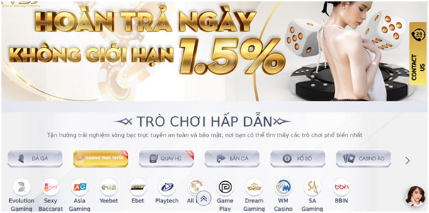 Top game casino online hấp dẫn tại VB9 1